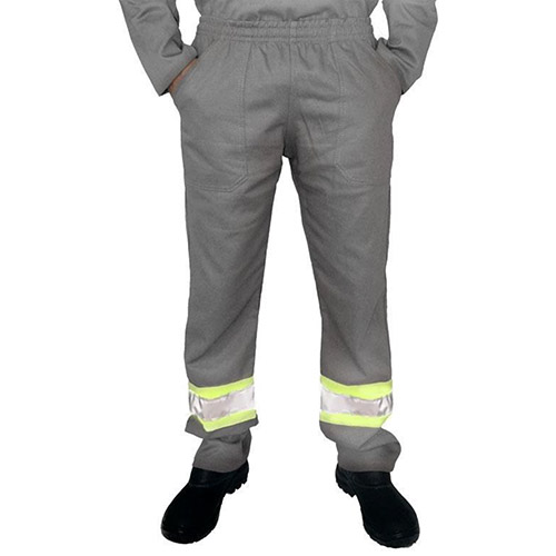Calça Brim pesado total elástico - com refletivo