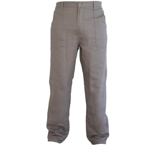 Calça Brim pesado com zíper