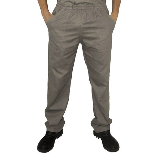 Calça brim pesado total elástico 