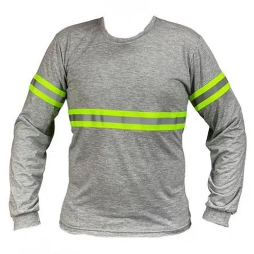 Camiseta manga longa - com refletivo